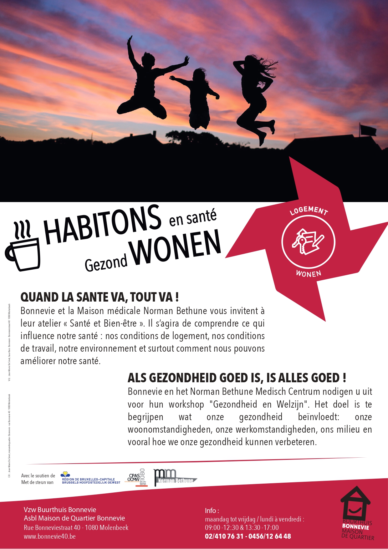 Flyer atelier santé et bien-être