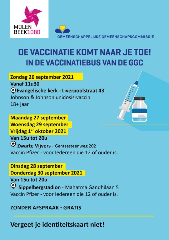 Vaccinatiebus Molenbeek